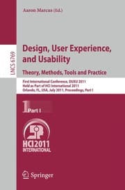 Tapa de Design, User Experience, and Usability. Theory, Methods, Tools and Practice