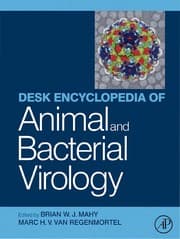 Tapa de Desk encyclopedia of animal and bacterial virology