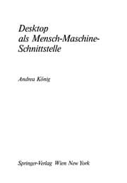 Tapa de Desktop als Mensch-Maschine-Schnittstelle