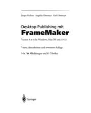 Tapa de Desktop Publishing mit FrameMaker