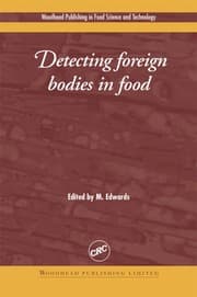 Tapa de Detecting foreign bodies in food