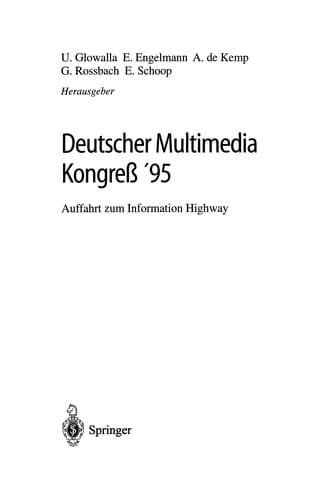 Tapa de Deutscher Multimedia Kongreß '95