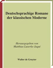Tapa de Deutschsprachige Romane der klassischen Moderne