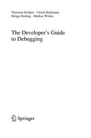 Tapa de The developer's guide to debugging