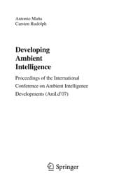 Tapa de Developing Ambient Intelligence