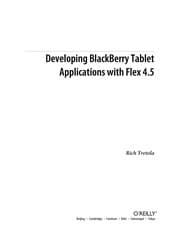 Tapa de Developing BlackBerry Tablet applications with Flex 4.5