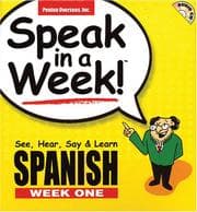 Tapa de Speak in a Week!