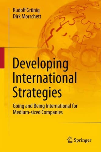 Tapa de Developing International Strategies