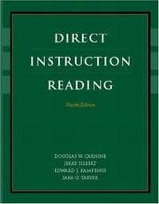 Tapa de Direct instruction reading