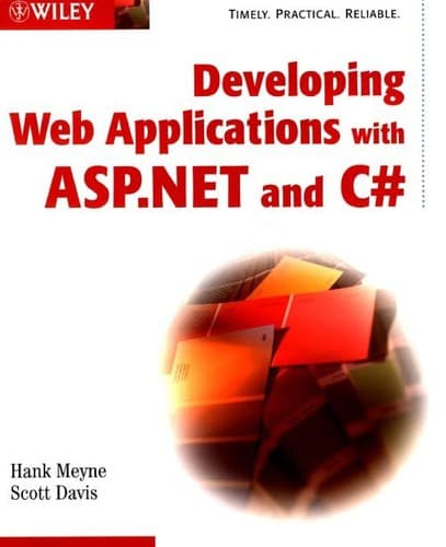 Tapa de Developing Web applications with ASP.NET and C[sharp]