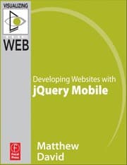 Tapa de Developing websites with jQuery mobile