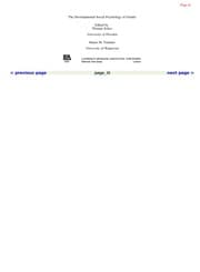Tapa de The developmental social psychology of gender