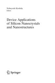 Tapa de Device Applications of Silicon Nanocrystals and Nanostructures