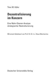 Tapa de Dezentralisierung im Konzern