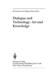 Tapa de Dialogue and technology