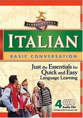Tapa de Mastering Italian Basic Conversation (Global Access Basic Conversation)