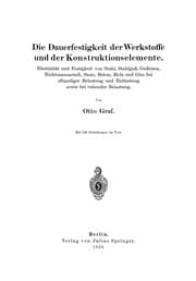 Tapa de Die Dauerfestigkeit der Werkstoffe und der Konstruktionselemente