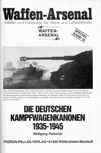 Tapa de Die deutschen Kampfwagenkanonen