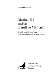 Tapa de Die drei ??? und der schrullige Millionär