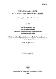 Tapa de Die dynamischen Eigenschaften hydraulischer Vorschubmotoren für Werkzeugmaschinen