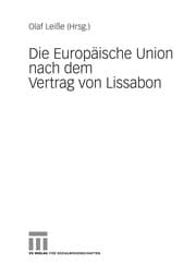 Tapa de Die Europäische Union nach dem Vertrag von Lissabon