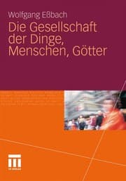 Tapa de Die Gesellschaft der Dinge, Menschen, Götter