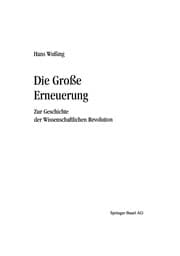 Tapa de Die Große Erneuerung