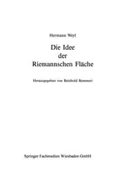 Tapa de Die Idee der Riemannschen Fläche