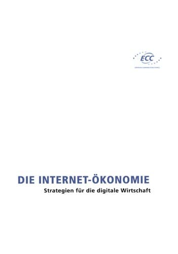 Tapa de Die Internet-Ökonomie