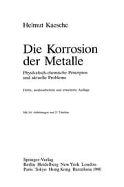 Tapa de Die Korrosion der Metalle