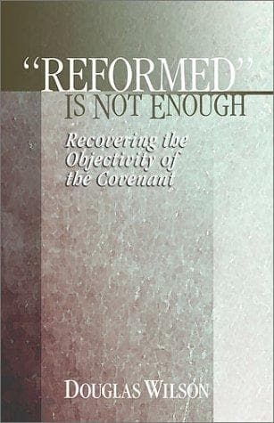 Tapa de Reformed Is Not Enough