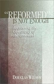 Tapa de Reformed Is Not Enough