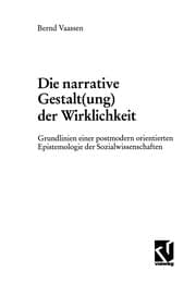 Tapa de Die narrative Gestalt(ung) der Wirklichkeit