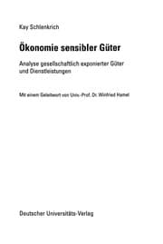 Tapa de O konomie sensibler Gu ter