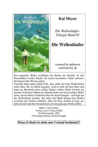 Tapa de Die Wellenläufer-Trilogie