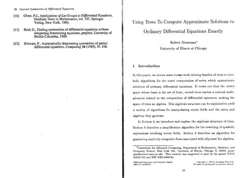 Tapa de Differential Equations and Computer Algebra (Computational Mathematics & Applications)