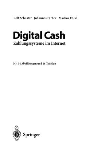 Tapa de Digital Cash