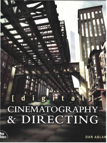 Tapa de Digital cinematography & directing