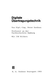 Tapa de Digitale Übertragungstechnik