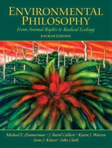 Tapa de Environmental Philosophy