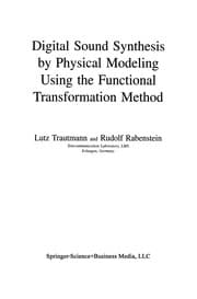 Tapa de Digital Sound Synthesis by Physical Modeling Using the Functional Transformation Method