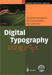 Tapa de Digital typography using LaTeX