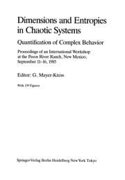 Tapa de Dimensions and Entropies in Chaotic Systems