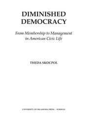 Tapa de Diminished democracy