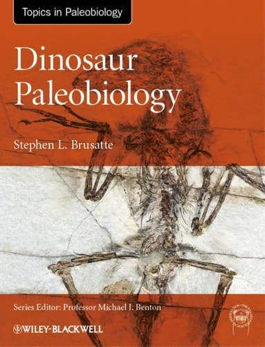 Tapa de Dinosaur paleobiology