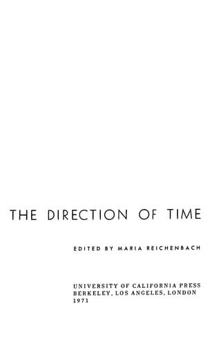 Tapa de The direction of time