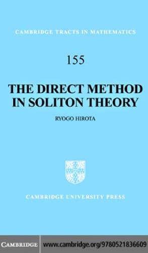 Tapa de The direct method in soliton theory