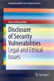 Tapa de Disclosure of Security Vulnerabilities