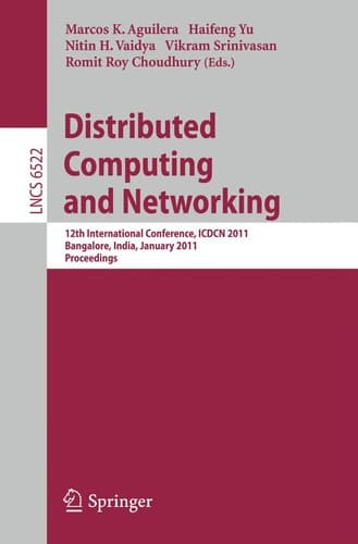 Tapa de Distributed Computing and Networking