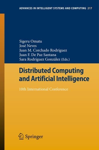 Tapa de Distributed Computing and Artificial Intelligence